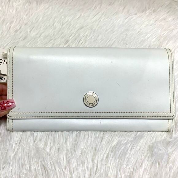 y2k COACH Slim Envelope Wallet - Picture 1 of 6